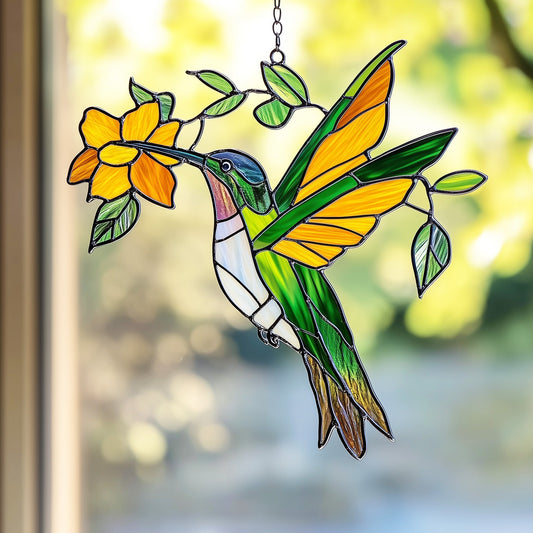 Hummingbird Window Hanging Suncatcher GFTOAB4657