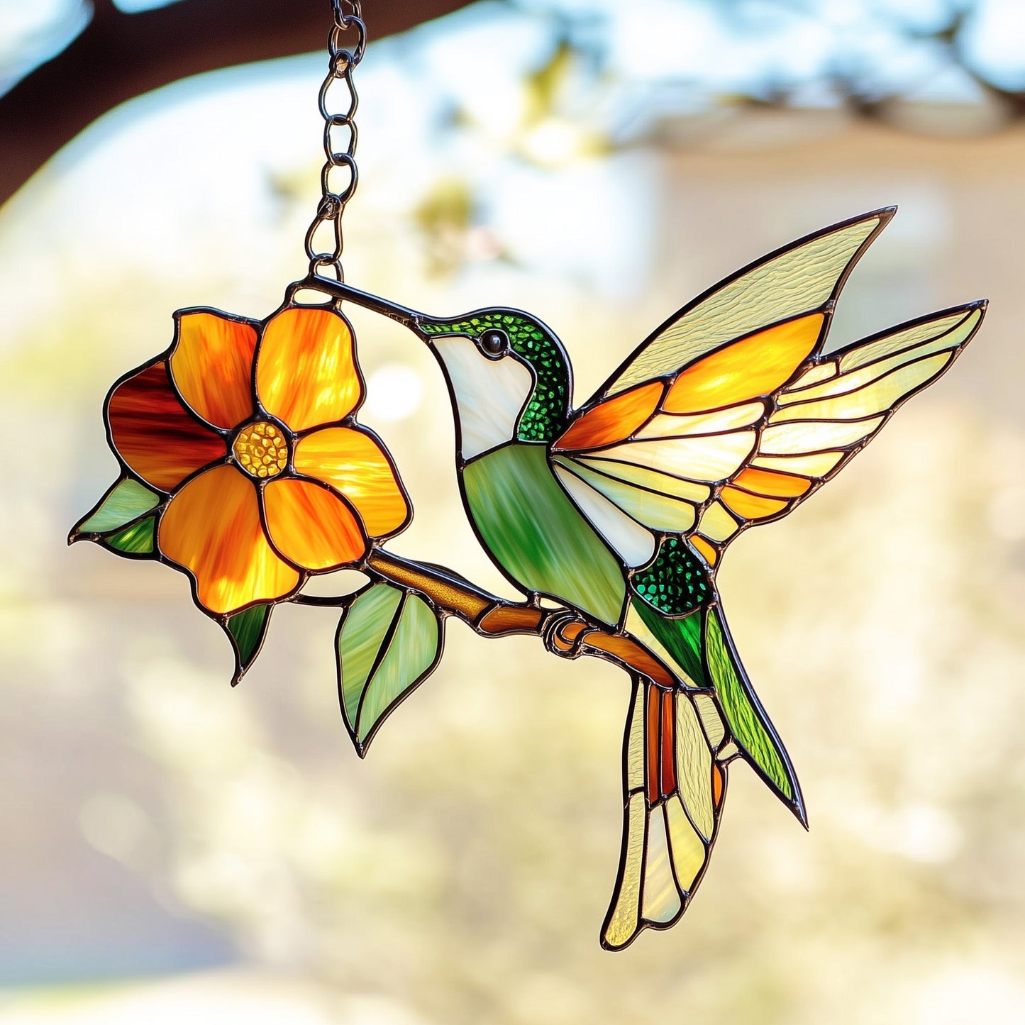 Hummingbird Window Hanging Suncatcher GFTOAB4658