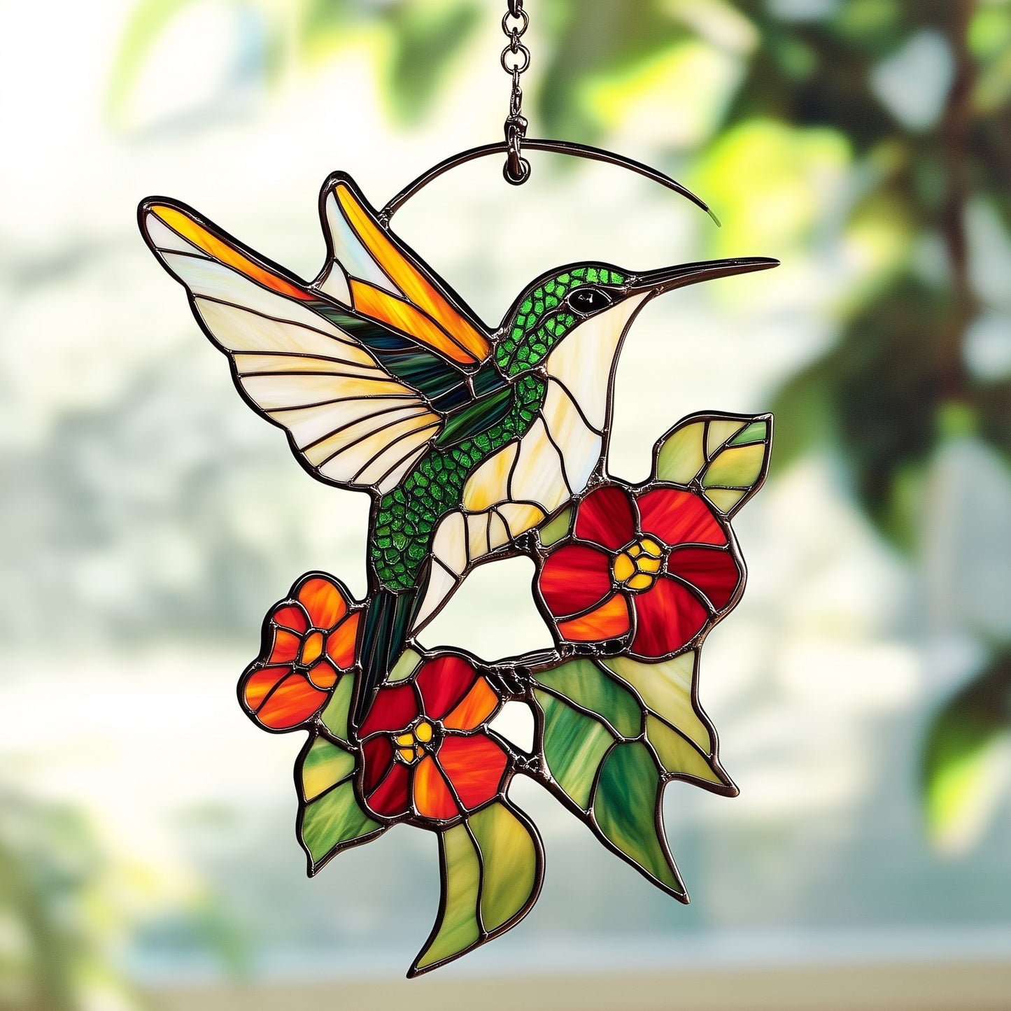 Hummingbird Window Hanging Suncatcher GFTOAB4659