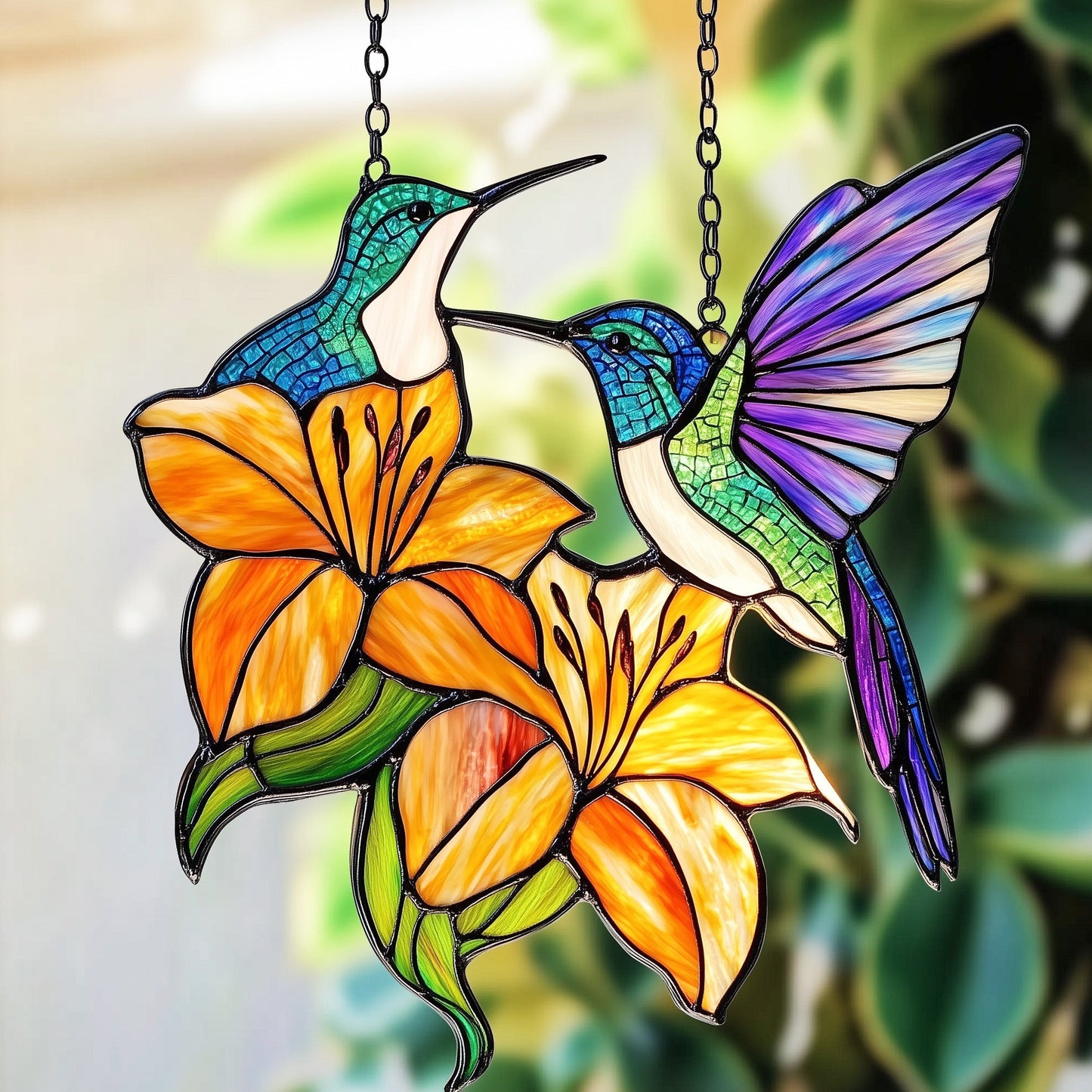 Hummingbird Window Hanging Suncatcher GFTOAB4661