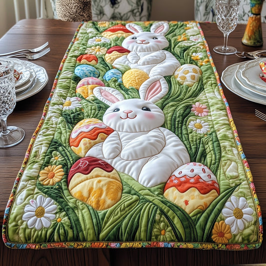 Easter Bunny Quilted Table Runner GFTOAB4786