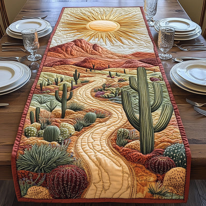 Path to the Golden Sun Quilted Table Runner GFTOAB4869