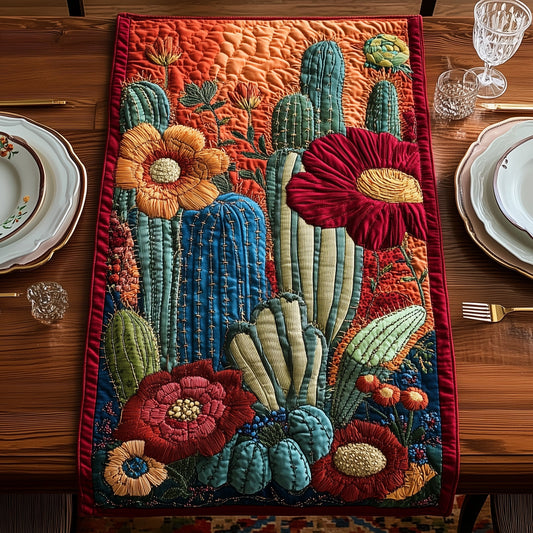 Desert Bloom Haven Quilted Table Runner GFTOAB4874