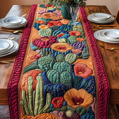 Desert Bloom Haven Quilted Table Runner GFTOAB4875