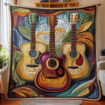 Vivid Melodies Quilted Blanket GFTOAB4890