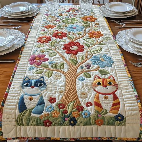 Tree of Whiskers Quilted Table Runner GFTOAB4952