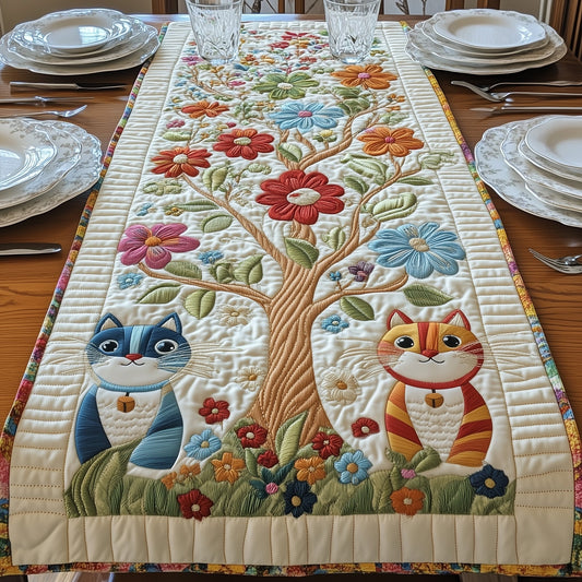 Tree of Whiskers Quilted Table Runner GFTOAB4952