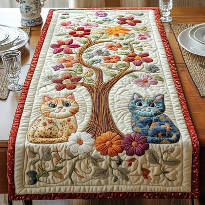 Tree of Whiskers Quilted Table Runner GFTOAB4953