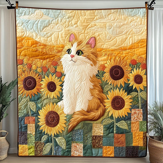 Cat Quilted Blanket GFTOAB4977