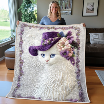 Gorgeous Cat Quilted Blanket GFTOAB5062