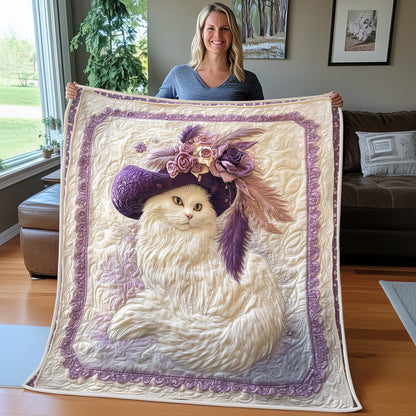 Gorgeous Cat Quilted Blanket GFTOAB5063