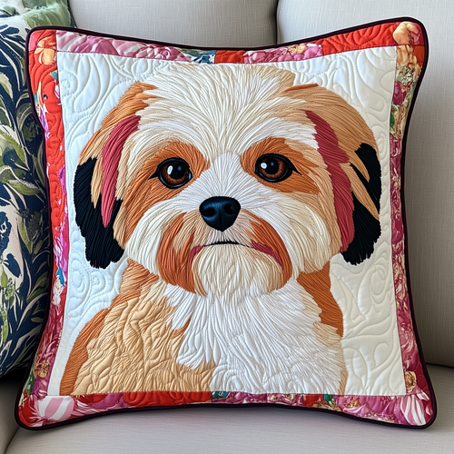 Maltese Quilted Pillow Case GFTOAB509