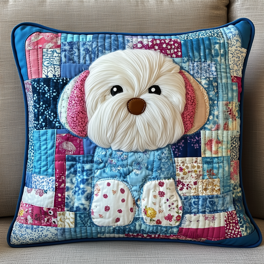 Maltese Quilted Pillow Case GFTOAB510