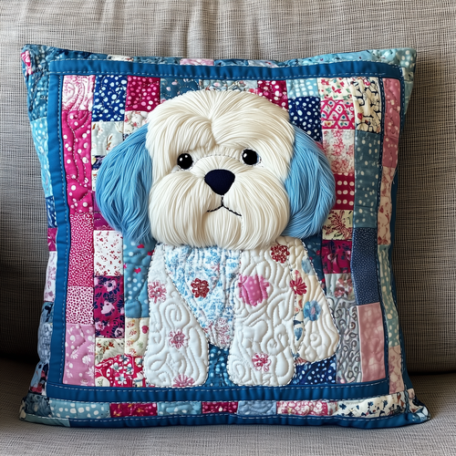 Maltese Quilted Pillow Case GFTOAB514