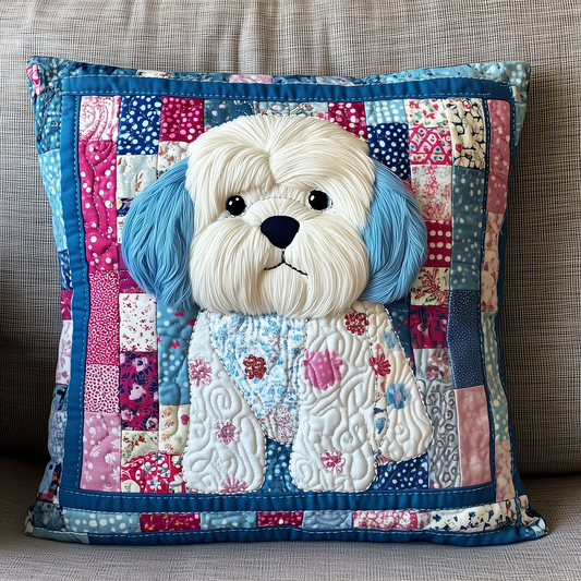 Maltese Quilted Pillow Case GFTOAB514