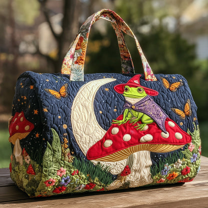 Froggy Heaven Quilted Duffle Bag GFTOHD10000