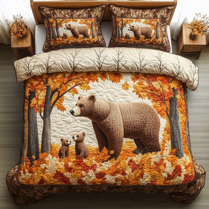 Bear Family Duvet Cover Set GFTOHD10006