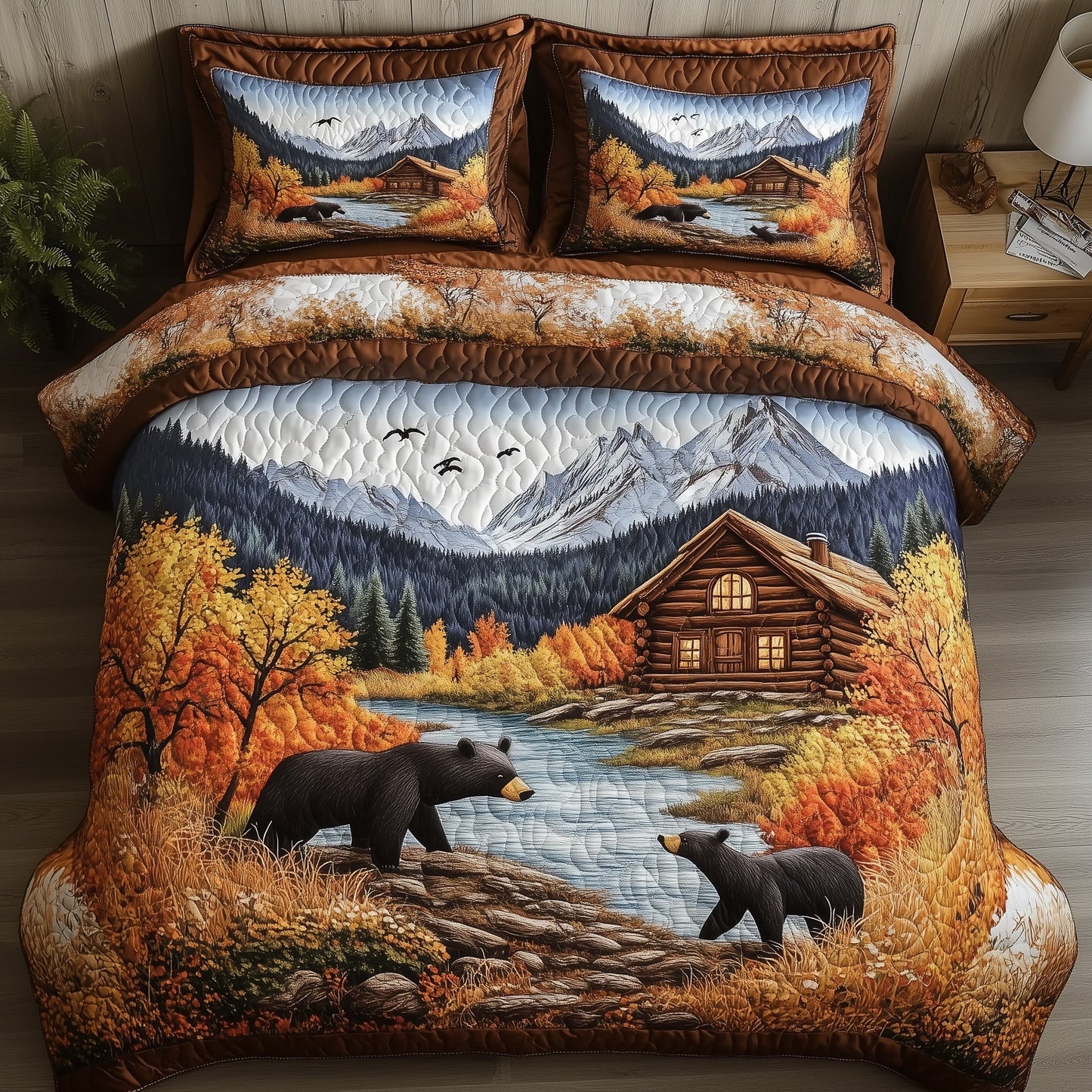 Bear Family Duvet Cover Set GFTOHD10007