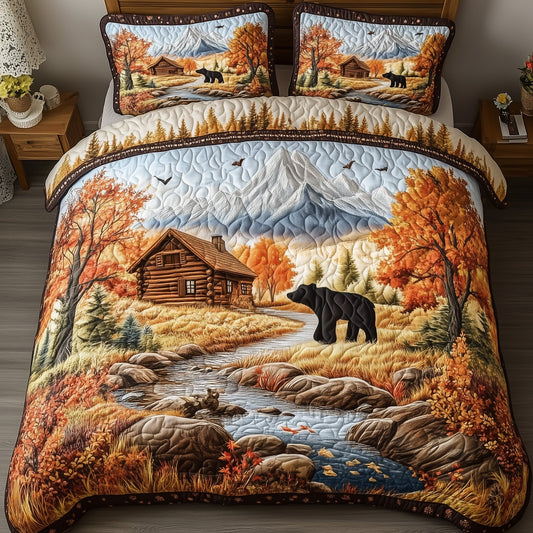 Forest Bear Duvet Cover Set GFTOHD10008
