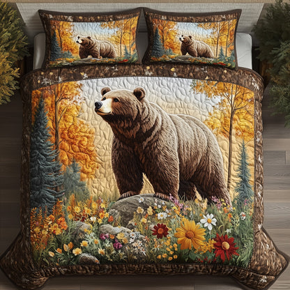 Forest Bear Duvet Cover Set GFTOHD10009