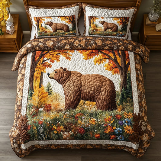 Forest Bear Duvet Cover Set GFTOHD10010