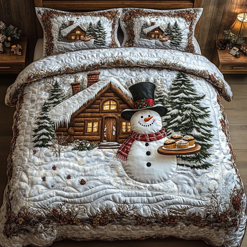 Christmas Cabin Cheer Duvet Cover Set GFTOHD10018
