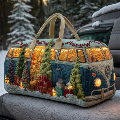 Christmas Van Quilted Duffle Bag GFTOHD10244