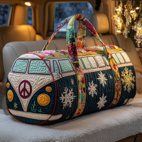 Christmas Van Quilted Duffle Bag GFTOHD10247