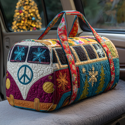 Christmas Van Quilted Duffle Bag GFTOHD10248