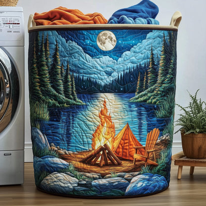 Camping Vibe Quilted Laundry Basket GFTOHD10253