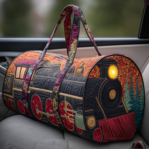 Train Journey Quilted Duffle Bag GFTOHD10390