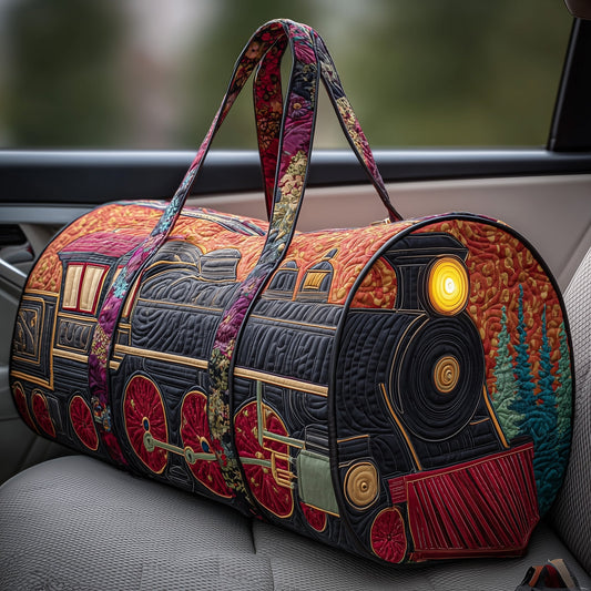 Train Journey Quilted Duffle Bag GFTOHD10390