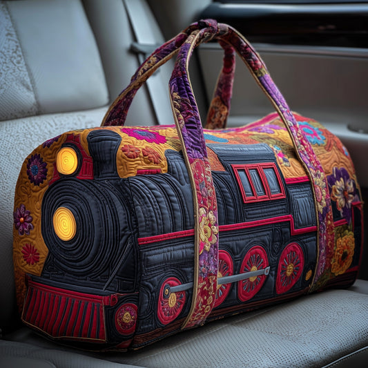 Train Journey Quilted Duffle Bag GFTOHD10391