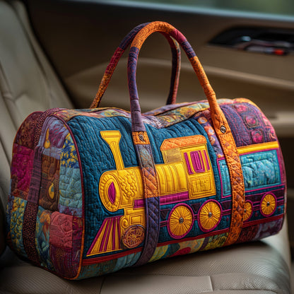 Train Journey Quilted Duffle Bag GFTOHD10393
