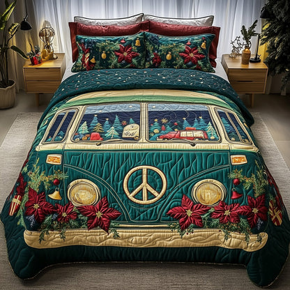 Christmas Van Journey Duvet Cover Set GFTOHD10449