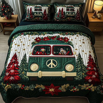 Christmas Van Journey Duvet Cover Set GFTOHD10455