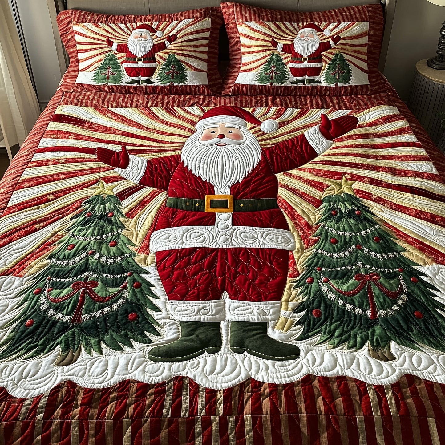 Santa Duvet Cover Set GFTOHD10484