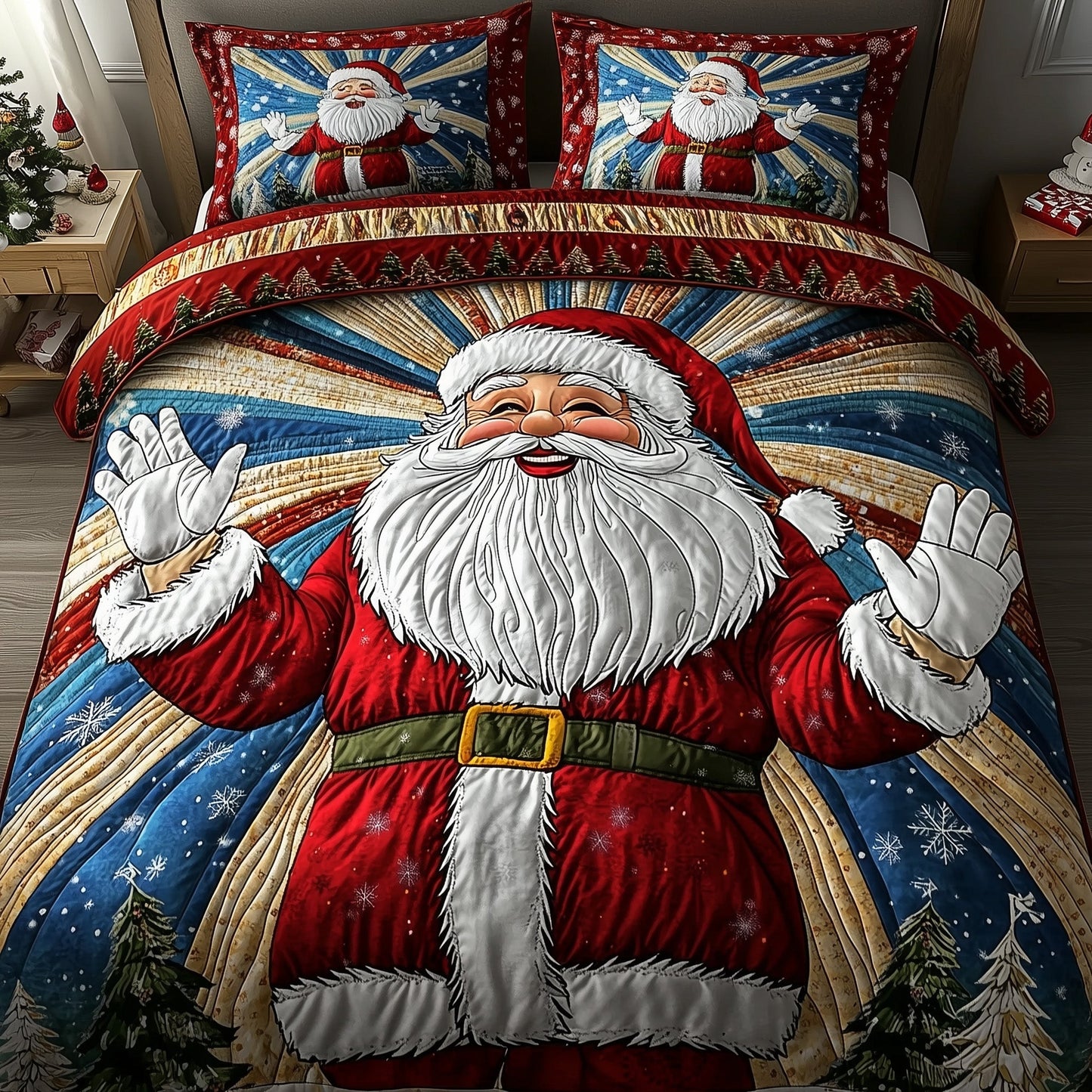 Santa Duvet Cover Set GFTOHD10486