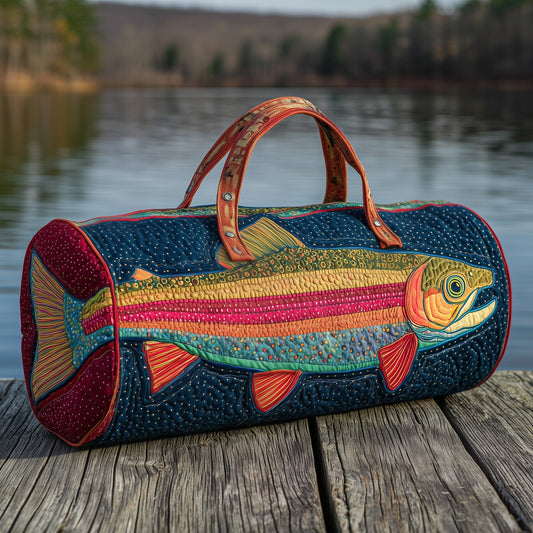 Rainbow Trout Quilted Duffle Bag GFTOHD10568