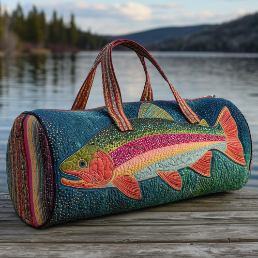 Rainbow Trout Quilted Duffle Bag GFTOHD10569