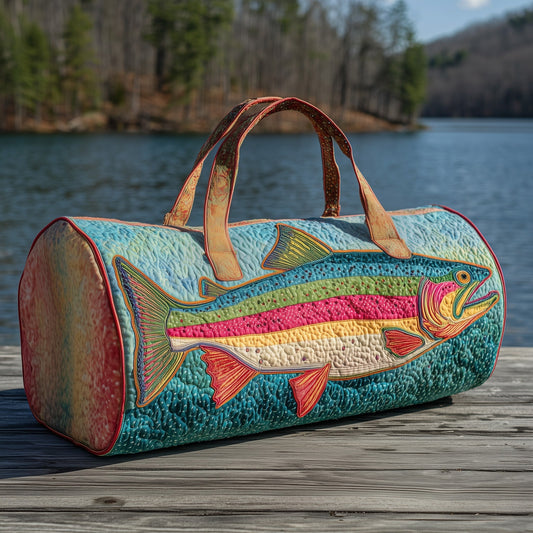 Rainbow Trout Quilted Duffle Bag GFTOHD10571