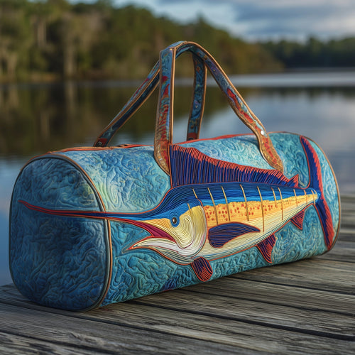 Marlin Fish Quilted Duffle Bag GFTOHD10580