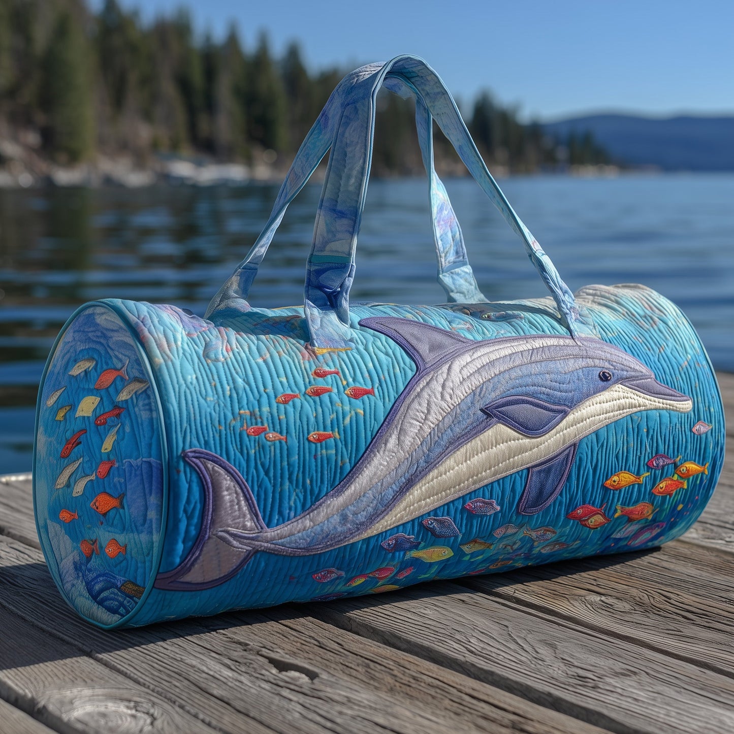 Dolphin Quilted Duffle Bag GFTOHD10584