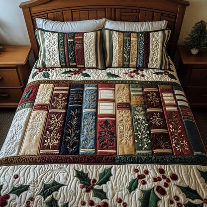 Festive Bookish Duvet Cover Set GFTOHD10585