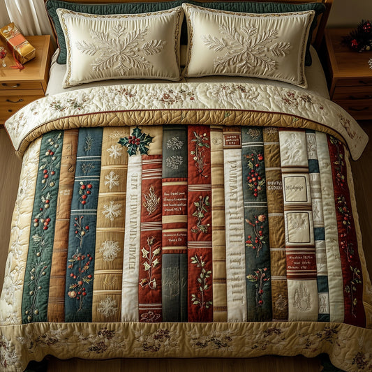 Festive Bookish Duvet Cover Set GFTOHD10587