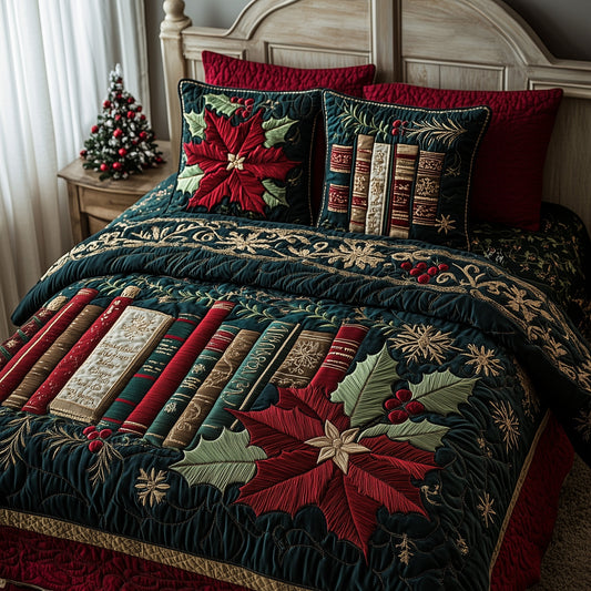 Festive Bookish Duvet Cover Set GFTOHD10589