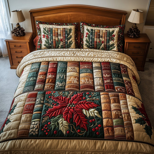 Festive Bookish Duvet Cover Set GFTOHD10591