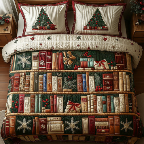 Festive Bookish Duvet Cover Set GFTOHD10592