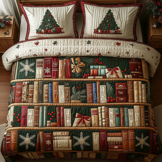 Festive Bookish Duvet Cover Set GFTOHD10592