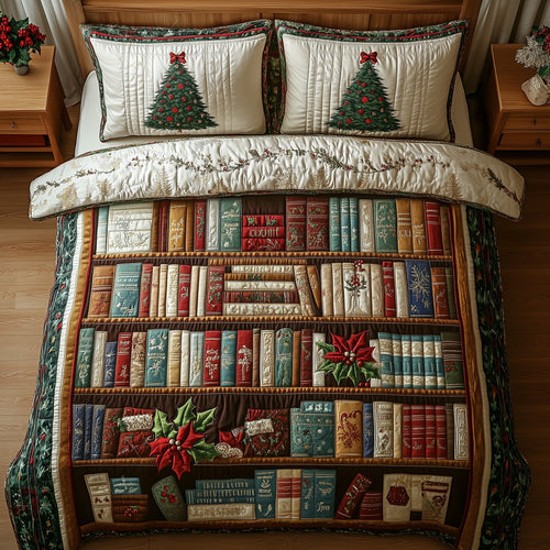 Festive Bookish Duvet Cover Set GFTOHD10593